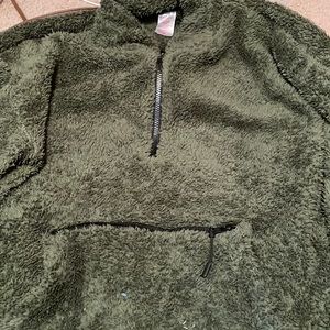Army green Sherpa